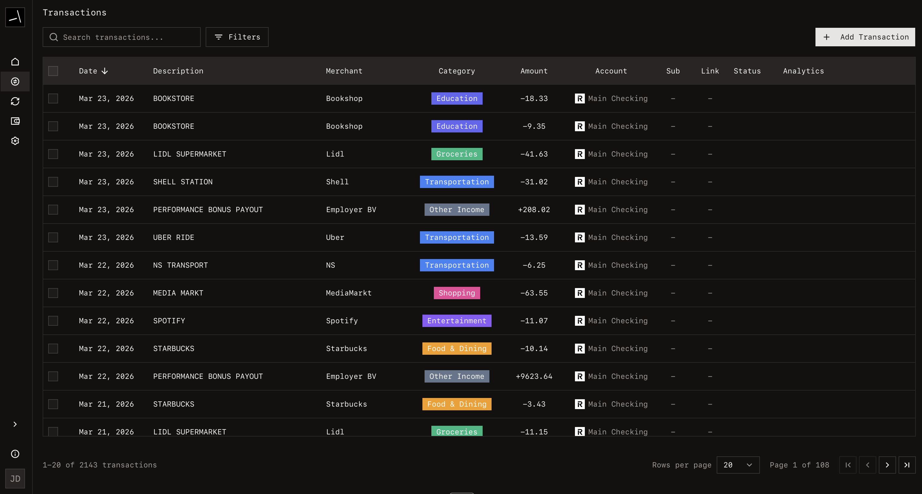 Syllogic screenshot 2